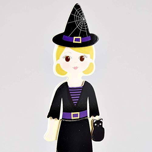 Floss & Rock Magnetic Dress Up Wooden Doll (Millie) - Thumbnail 2