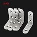 Smart&Cool ® Stainless steel angle code right angle, 4 hole, 18mm x 40mm x1.7mm（thick） 10Pcs