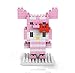 LOZ Diamond Blocks Nanoblock Hello Kitty Featuring Pink Pig Educational Toy 100pcs