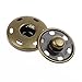Metal Sew-On Snaps,Bronze,Pack of 10 (3/4