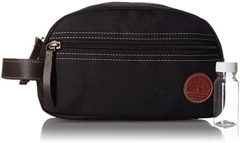 Timberland Men's Travel Kit Toiletry Bag Organizer, black, One Size 6 Timberland Men's Travel Kit Toiletry Bag Organizer, black, One Size
