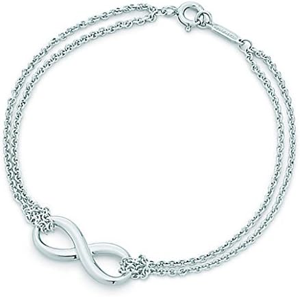 SILVERSHOP sterling silver infinity bracelet
