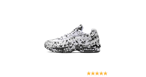 Amazon.com: Nike Air Max 95 / C.E. Zapatos de los hombres Athletic Moda  Zapatillas (8.5) Blanco Negro : Ropa, Zapatos y Joyería