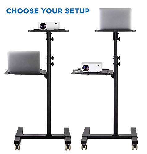 6 Mount+Mobile+Projector+Height+Adjustable+Presentation
