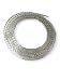 The Sofa Source Flex-Grip, Curve Ease- 100 ft Flexible Metal Tack Strip Three-Tooth Upholstery