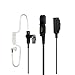 abcGoodefg® 2-Wire Two-Way Radio Surveillance Earpiece Kit for Motorola with one Pair Earmold Earbud Xpr3300 Xpr3500 XIR P6620 XIR P6600 E8600 E8608 Mototrbo