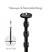 Zhiyun Telescopic Monopod Selfie Stick with Tripod Stand for Crane 2, Crane Plus, Crane V2, Crane-M,DSLR Canon Nikon Sony Camera Including Carrying Bag