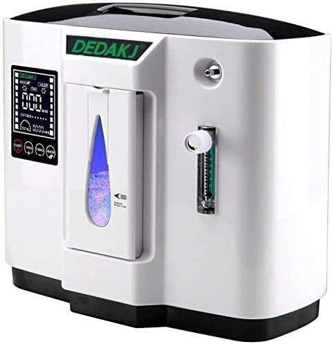 XHDMJ Portable Oxygen Concentrator Generator 1-6L / Min Oxygen Machine 93% High Purity Air Purifier For Home And Travel Use