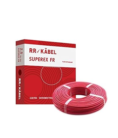Rr Kabel Superex Fr Pvc Insulated Single Core Wire 2.50 Sq.Mm