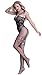 Amstt Womens Sexy Lace Fishnet Floral Open Crotch Mesh Lingerie Bodystockings Bodysuits