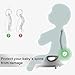Potty Training Seat for Boys Girls Kids Toddlers Toilet Training Seat Potty Seat for Baby with Detachable Soft Cushion Sturdy Handle and Backrest Toddlers Toilet Training Seat Anti-Slip Rubber Grip