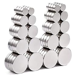 DIYMAG Refrigerator Magnets 80PCS, 5 Different