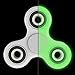 Fidget Spinner Toy, Hand Spinner - Perfect For ADD, ADHD, Anxiety, and Autism Children Adult (White Luminous)
