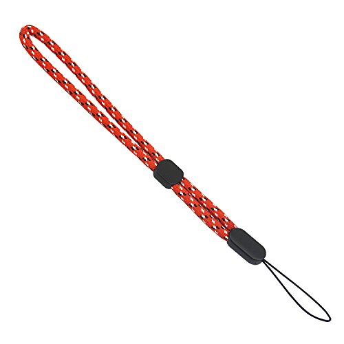 Rancco Wrist Strap Adjustable Hand Lanyard, 7.5 inch Nylon Wrist Strap Hand Lanyard for Gopro/ Cell Phone/ Purse/ keychain/ ipod/ PSP/ Wii/ USB Drives etc (2 Pcs)