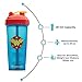 Performa Perfect Shaker - Wonder Woman Shaker Cup, Best Leak Free Bottle With Actionrod Mixing Technology For Your Sports & Fitness Needs! Dishwasher and Shatter Proof
