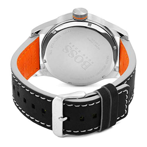 Hugo Boss Orange – Reloj de pulsera analógico de cuarzo para hombre con correa de piel - Imagen 3