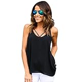 Women's Vest, Orangeskycn New Style Women Casual Chiffon Sling Round Neck Sleeveless Vest T-shirt