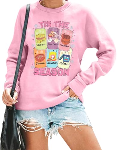 ALLTB MEXICAN CHRISTMAS SWEATSHIRT WOMEN FELIZ NAVIDAD SWEATER...