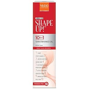 VLCC Shape Up 10 in 1 Skin Enhance Oil, 100ml