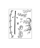 PopStarTats Post Malone Inspired Face Temporary Tattoos Sheet