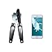 Wellehomi Premium Can Opener, Manual Cordless Tin Opener With Lids Off Jar Opener And Bottle Opener In One, Producing Smooth Edge Easy Turn Knob And Ergonomic Handles