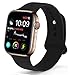 NUKELOLO Sport Band Compatible with Apple Watch 38MM 40MM 42MM 44MM,Soft Silicone Replacement Strap Compatible for Apple Watch Series 4/3/2/1