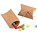 vLoveLife 100pcs Cute Pillow Kraft Paper Favor Boxes, 5'' x 3.5'' Wedding Favor Candy Box, Party Favor Gift Paper Boxes