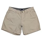 Women's Flat Front Chino Shorts