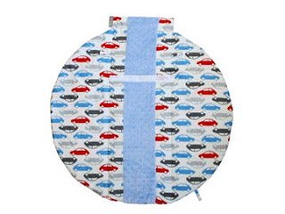 Itzy Ritzy Wrap & Roll Infant Carrier Arm Pad & Tummy Time Mat, Rodeo Drive