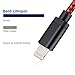 Cordify 3Pack 10FT Nylon Braided 8Pin Lightning to USB Charging Cable Cord with Aluminum Connector Compatible with iPhone 7/7+/6/6s/6 plus/6s+, 5c/5s/5/SE, iPad /iPod & More (Red)