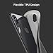 iPhone X Case, RANVOO Ultra Thin Slim Fit Matte Coated Finished Soft TPU Anti-fingerprint Cover Case for iPhone X - 5.8 Inch - Black