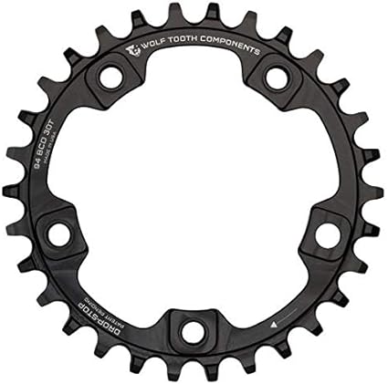 Amazon Com Wolf Tooth Components 94 Mm d For 5 Bolt Cranks 32t Drop Stop A Sports Outdoors
