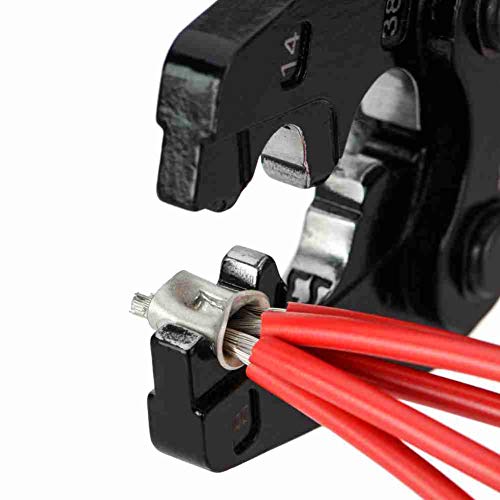 IWISS Crimper for AWG 8-2 Works for Non-Insulated