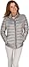NEW Women's Packabe Ultra Light Weight Down Coat Short Jacket Outwear Blazer Grey (Medium, Grey)