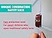 Combination Child Safety Locks, Designed for Smart Kids, Adjustable Latches to Baby Proofing Cabinets, Drawers, Fridge, Oven, Toilet - Child proofing Set | 6 Pack (Brown)