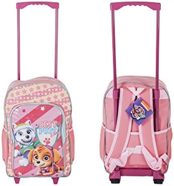 PAW PATROL TROLLEY BAG BACKPACK STYLE WITH WHEELS