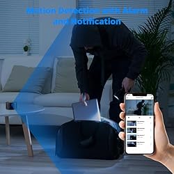 Spy Camera Wireless Charger, HD 1080P WiFi Hidden