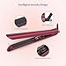 Gustala Hair Straightener, Upgrade Ceramic 3D Floating Flat Iron 1 Inch Professional 2 in 1 Straightening Irons & Hair Curler with Adjustable Temp, Dual Voltage, Max 230 ℃ and Auto Turn Offthumb 4