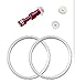 MorningRising Universal Replacement Pressure Cooker Sealing Rings 100% Food Safe Silicone Fits 5 or 6 Quart Models and Float Valve for Instant Pot Model IP-CSG60, IP-CSG50, IP-LUX60 and IP-LUX50
