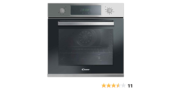 Candy FCP626XL/E, Horno Pirolítico, 70L, Ventilador Enfriamiento, Limpieza  Pirolítica y Aqualítica, 9 Funciones, Temporizador, Display táctil y Mandos  Push\u0026Pull, 3 Cristales, Clase A, Inox y Negro : 287.57: Amazon.es: Grandes  electrodomésticos