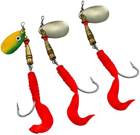 qianzhi 10.5cm 7.3g Artificial Sequin Spoon wobble Metal Fishing Lures Spinner Baits CrankBait Bass Fishing Hook With Soft Lure