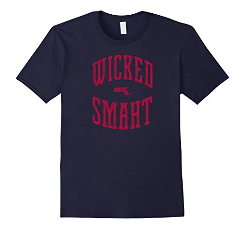 Mens wicked smaht vintage style t-shirt xl navy
