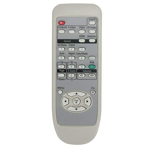 AIDITIYMI Remote Control for Epson EB-W6 EX70