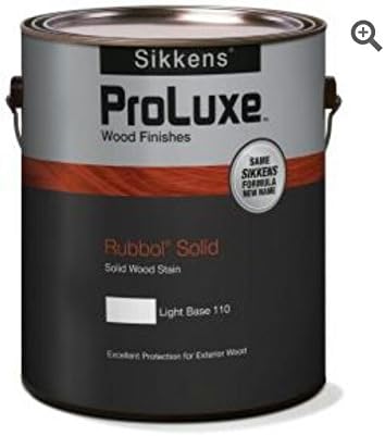 1-gal. White Solid Rubbol Exterior Wood Finish