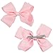 30 Pcs Baby Girl 4.5'' Ribbon Boutique Hair Bows Clips with 15 Colors in Pairs
