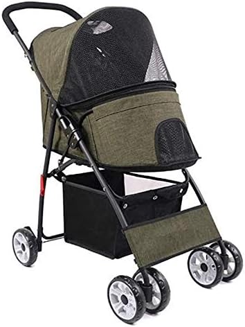 ペットカート 犬用ベビーカー 犬 カート 猫 中小ベビーカー マット素材オックスフォード布素材のための簡単なインストールを歩くペットベビーカー 光と折り畳み式の犬 組み立て簡単 多頭用 介護用 おでかけ 多機能 軽量 Midlothiantsi Org Uk