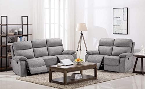 SOFA CLUB The Richmond - Fabric Recliner - Taupe (3+2 Seater Set)