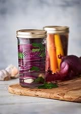 Kilner Wide Mouth Preserve Jar Set of 3 0.5L Glass Storage Jars Vacuum Lid view 4