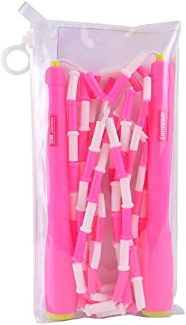Lenwave Segmented Jump Rope Ergonomic Durable and Easily Adjustable Best Exercise for Weight-Loss Fitness Workouts Boxing Crossfit and Health
