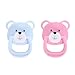 2 Pcs Reborn Doll Accessories Magnetic Pacifier Soother for The Simulated Baby Doll